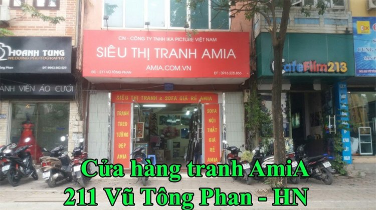 Địa chỉ mua tranh treo tường đẹp tại Hà Nội