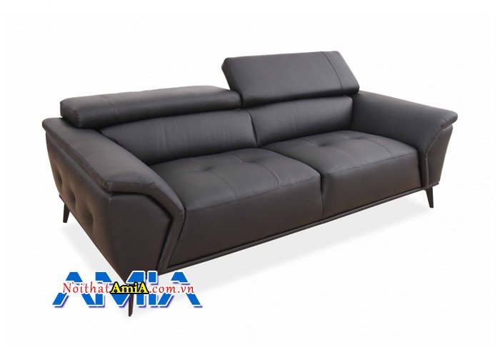 Ghế sofa kiểu dáng gật gù bằng da hiện đại SFD13919