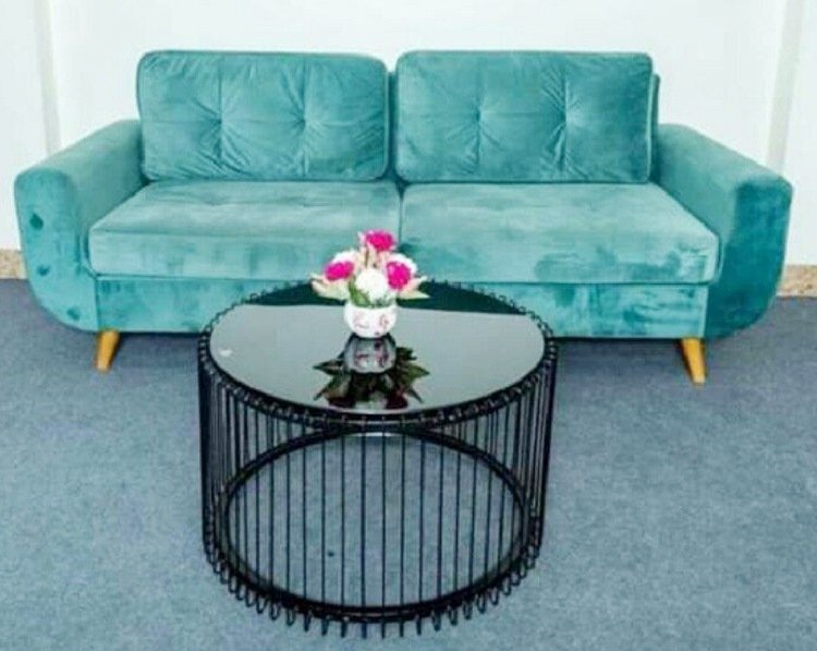 Mẫu bàn trà kết hợp sofa chung cư đẹp hiện đại