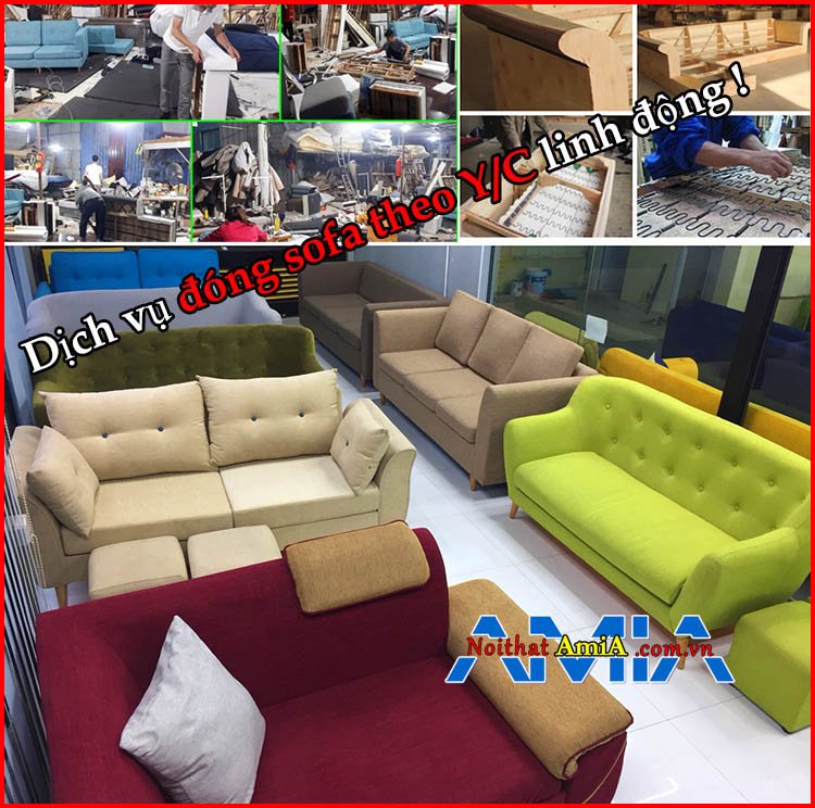 Địa chỉ bán sofa có dịch vụ đóng theo yêu cầu tại Hà Nội