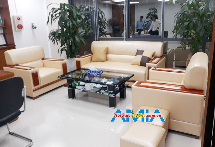 Sofa văn phòng giá xưởng đóng theo yêu cầu khách hàng tại Sơn La