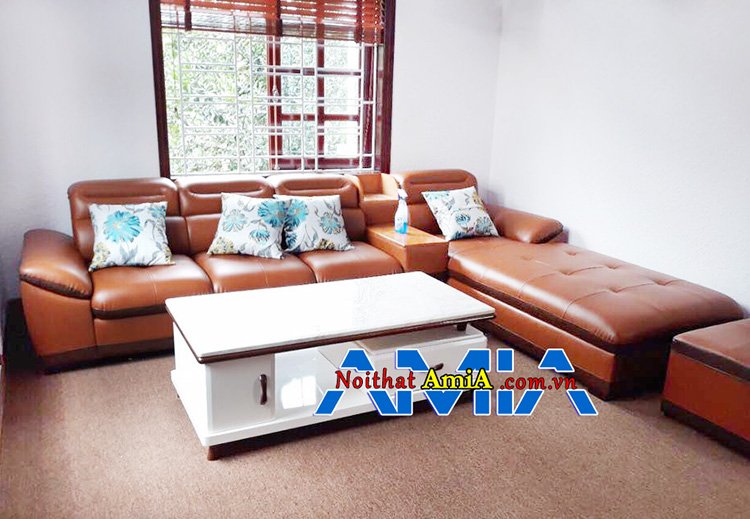 Mẫu sofa góc chữ L kích thước lớn AmiA SFD106