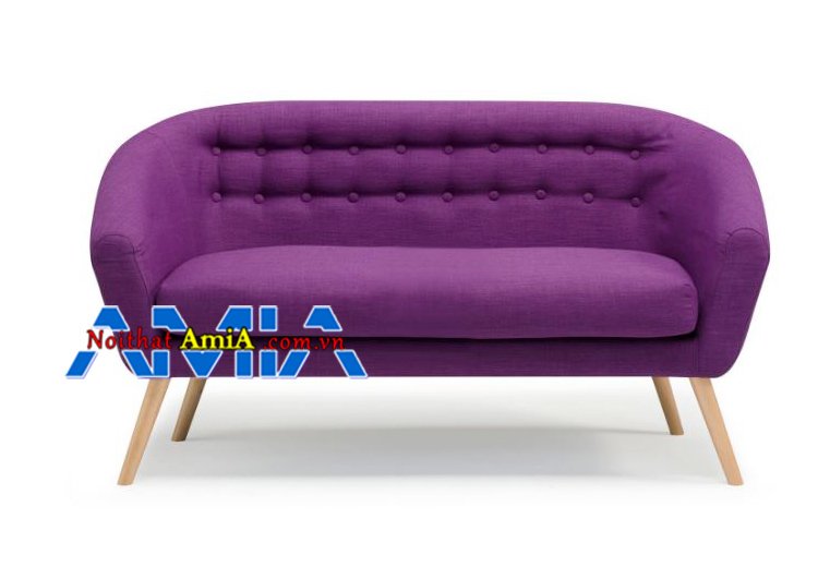 Hình ảnh ghế sofa màu tím cho phòng ngủ đẹp