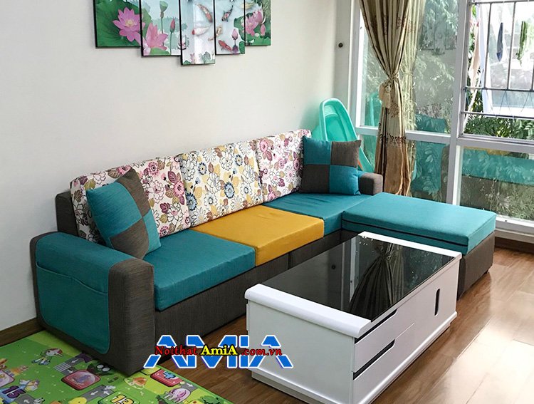Ghế sofa giá 7 triệu cực rẻ AmiA SFN200