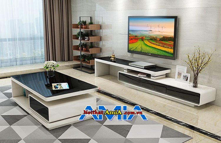 Mẫu kệ tivi đẹp hiện đại AmiA KTV241