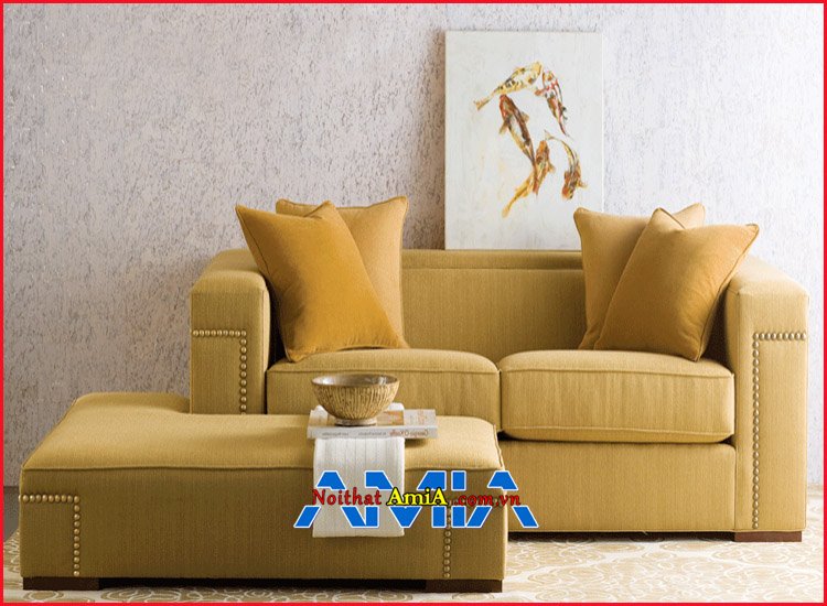 Hình ảnh mẫu ghế sofa nhỏ cho căn hộ hiện đại