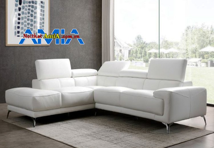 Top 9: ghế sofa màu trắng đẹp hiện đại