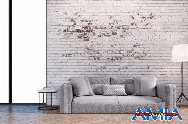 Hình ảnh mẫu ghế sofa văng kiểu may chám độc đáo