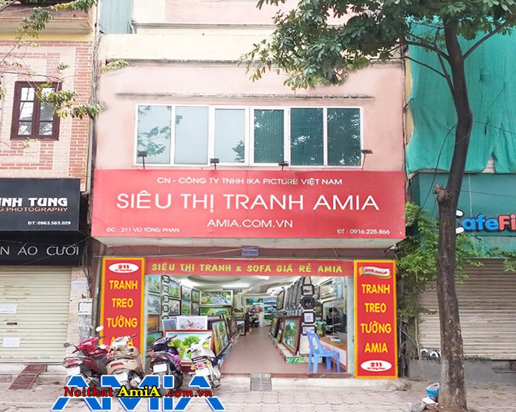 cửa hàng tranh treo tường AmiA 211 Vũ Tông Phan