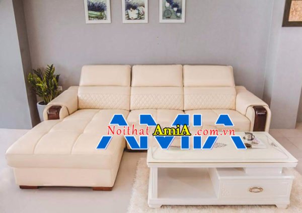 Mẫu sofa da cao cấp giá rẻ tại AmiA