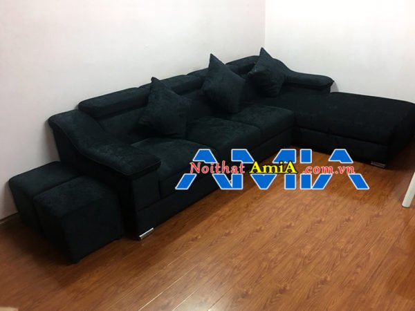 Sofa nỉ đẹp cho phòng khách sang trọng