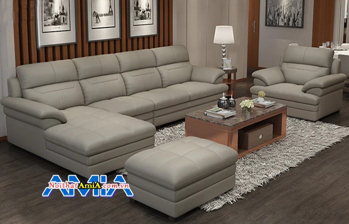 Bộ ghế sofa kích thước lớn hiện đại rất phù hợp cho phòng khách rộng lớn SFD204