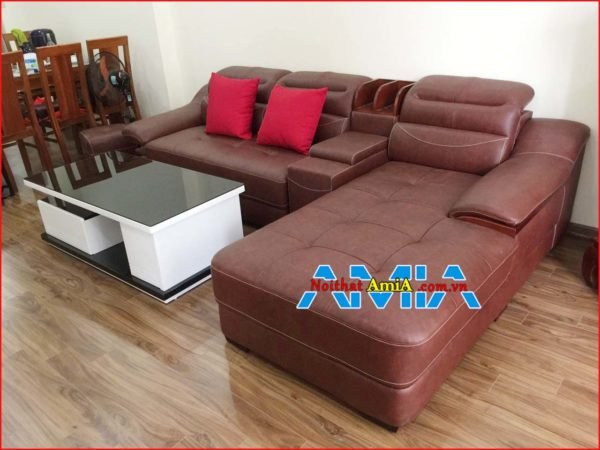 Hình ảnh ghế sofa phòng khách góc chữ L SFD127