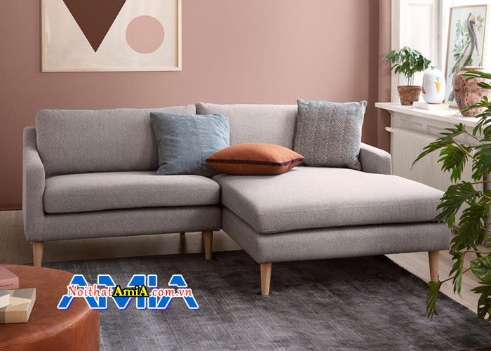 Ghế sofa phòng khách hiện đại với chân gỗ cao hiện đại SFN13999