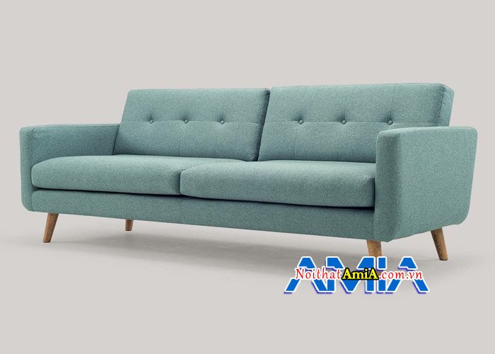 Ghế sofa văng phòng khách đẹp SFN13984 với thiết kế chân đế cao hiện đại