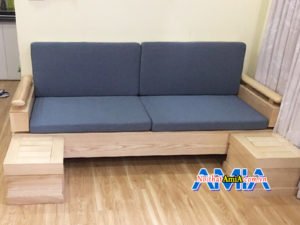 Ghế sofa văng gỗ giá rẻ cho phòng khách SFG194