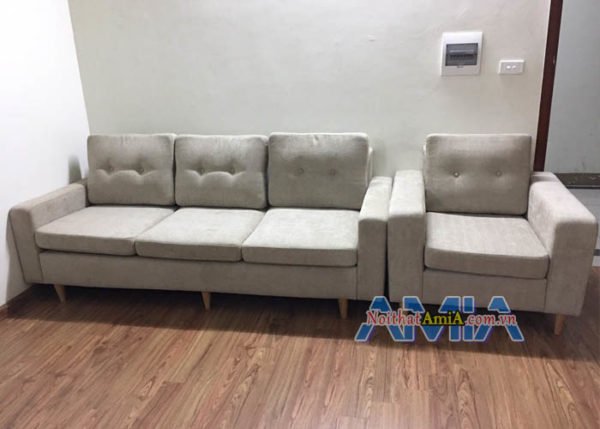 Mau ghe sofa vang ni nho sfn114 kieu dang 3 cho ngoi