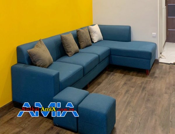 hình ảnh khách hàng chụp sofa góc chữ L