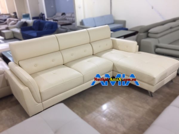 Hình ảnh thực tế tại xưởng sản xuất sofa giá rẻ AmiA SFD 213.