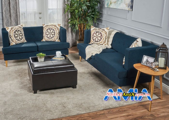 Mẫu ghế sofa phòng khách đẹp theo bộ SFN14011