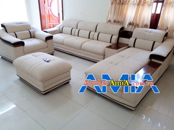 mua ghế sofa màu kem sang trọng SFD 124