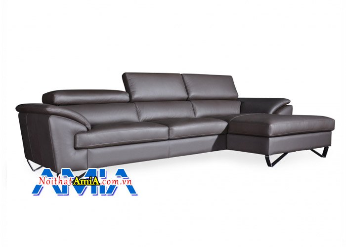 Sofa phòng khách đẹp với màu nâu đen đẳng cấp SFD13925