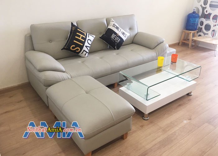 Ghe sofa phong khach nho sfd099 phong cach hien dai