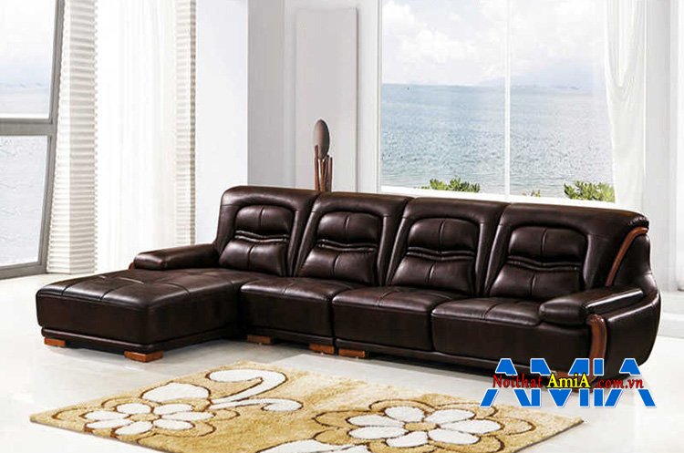 Hình ảnh Sofa cao cấp nhập khẩu cho phòng khách rộng đẹp hiện đại và sang trọng