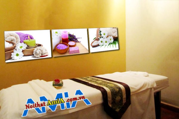 Tranh spa ghép bộ đẹp AmiA