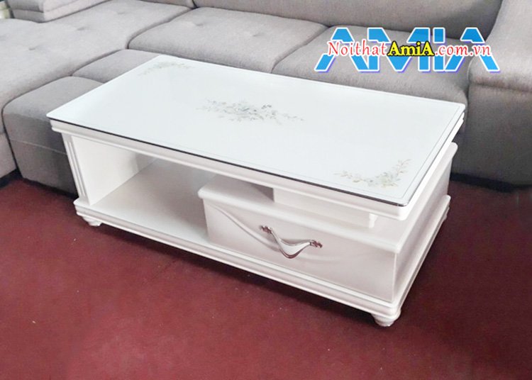 Hình ảnh Bàn sofa đẹp rẻ Hà Nội hình chữ nhật hiện đại