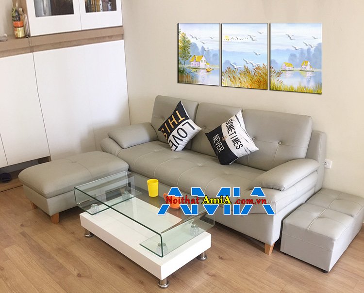 Mẫu bộ ghế sofa chung cư giá rẻ phổ thông SFD099