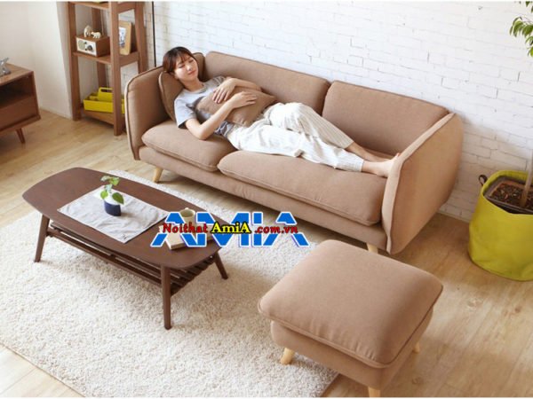 mẫu ghế sofa nỉ cho phòng khách SFV 225