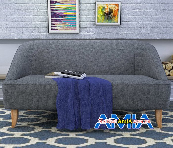 Mẫu sofa đi-văng với chân đế gỗ cao hiện đại SFN14062