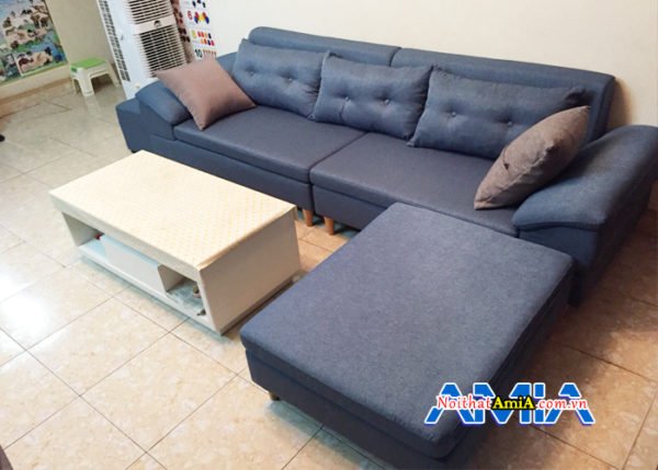 mẫu sofa văng nỉ nhỏ cho phòng khách SFV 162b