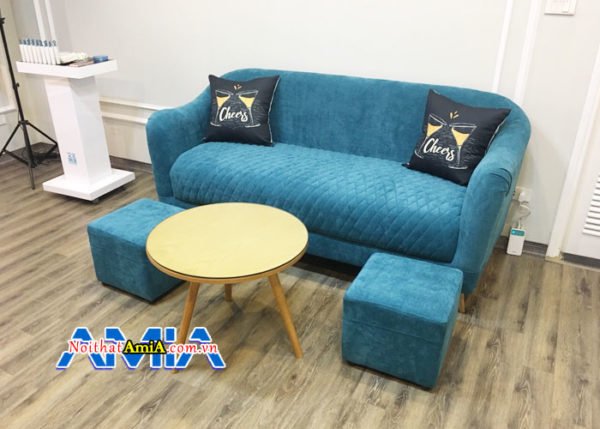 sofa văng nỉ hiện đại cho phòng khách SFV 181