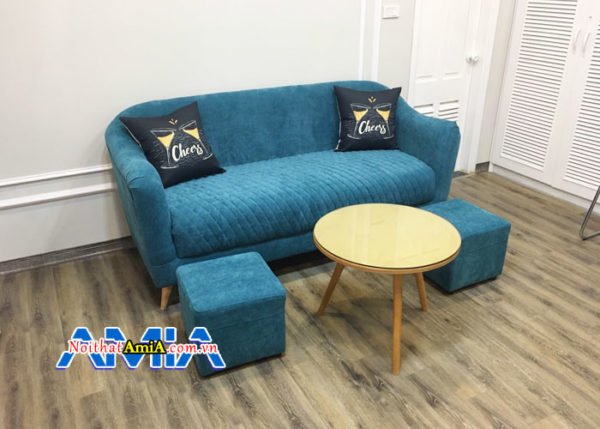 sofa văng nỉ phòng khách đẹp SFV 181