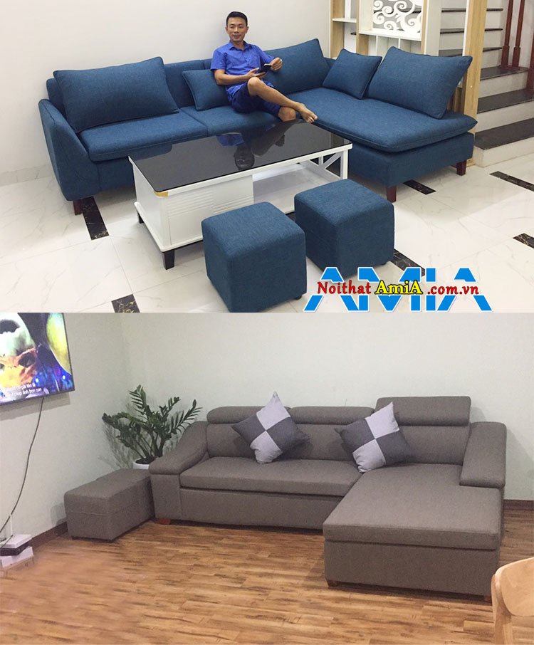 Xưởng sản xuất sofa nỉ Hà Nội giá rẻ chỉ từ 7 triệu đồng 1 bộ