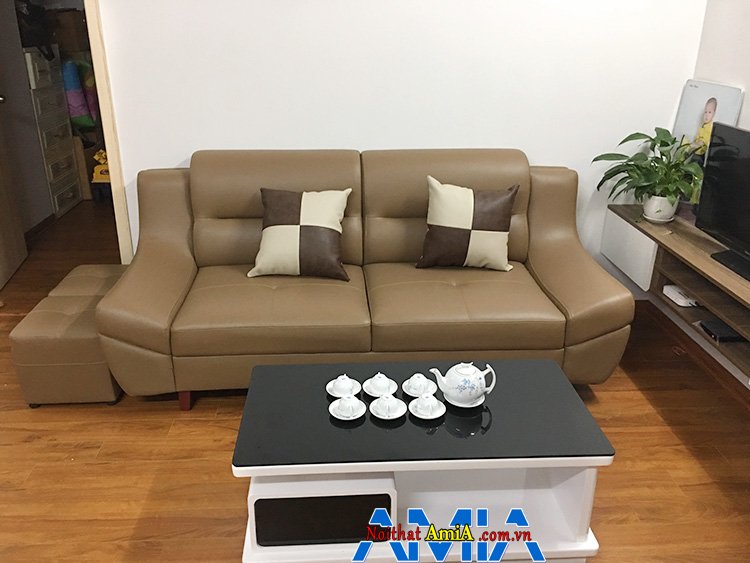 Hình ảnh sofa văng kích thước nhỏ cho phòng khách hiện đại