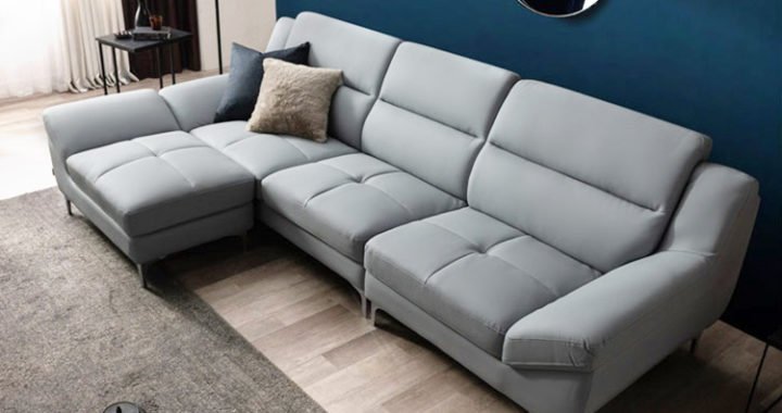 Hình ảnh Sofa cao cấp cho phòng khách đẹp bài trí sát tường