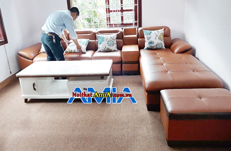 Bộ sofa kê phòng khách lớn AmiA SFD106