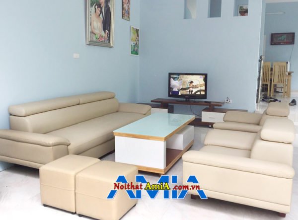 Bộ sofa kê phòng khách sang trọng AmiA SFD083