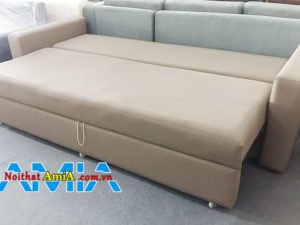 Ghế sofa giường bed giá rẻ Hà Nội thiết kế đơn giản dễ dàng kê trong phòng khách