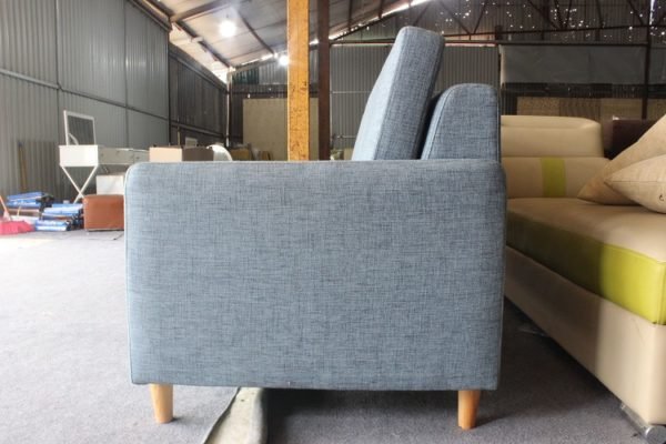 Hình ảnh chân ghế sofa văng nỉ giá rẻ AmiA 189 hiện đại