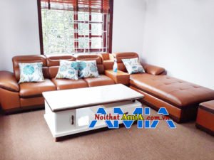 Mẫu sofa góc chữ L kích thước lớn AmiA SFD106