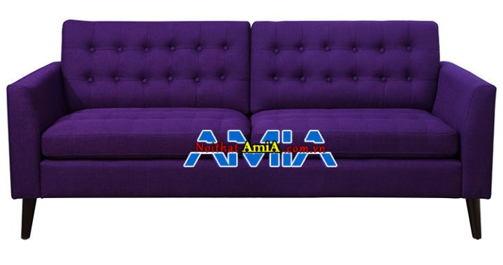 Sofa văng kê phòng khách màu tím