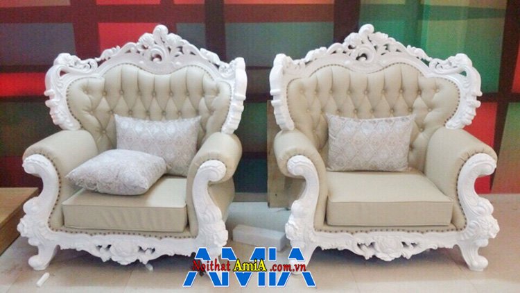 Hình ảnh Sofa đơn tân cổ điển cho phòng ngủ đẹp