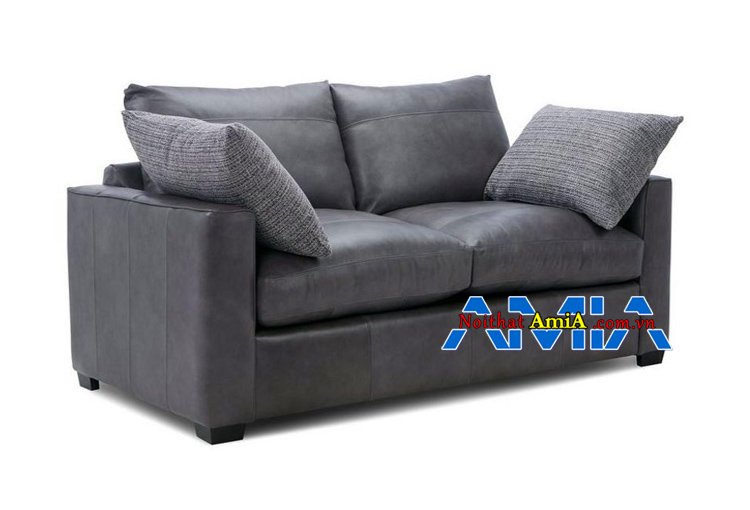 Mẫu ghế sofa da phòng ngủ 2 chỗ đẹp mua tại AmiA