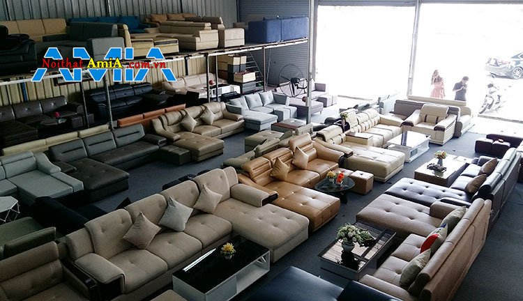 Hình ảnh địa chỉ cửa hàng bán sofa đẹp tại Hà Đông AmiA