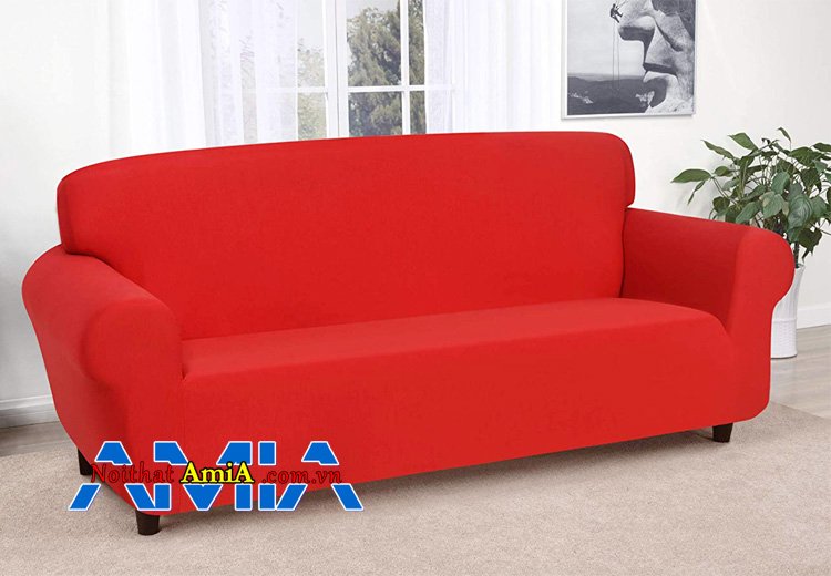 Hình ảnh ghế sofa phòng ngủ màu đỏ đẹp hiện đại