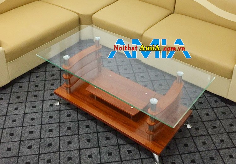 Mẫu bàn trà sofa giá rẻ dưới 2 triệu bằng gỗ